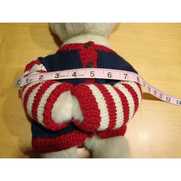 Vintage 2002 Boyds Bears Commemorative Edition Patriotic Dress Plush Jointed 18" - Picture 9 of 12